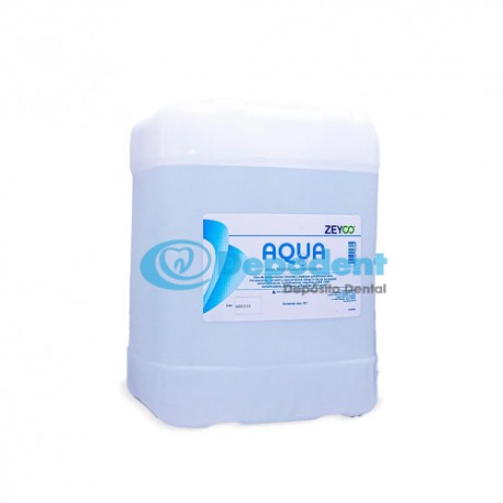 AGUA TRIDESTILADA DESIONIZADA AQUA 20L  ZEYCO