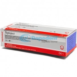 AGUJA SEPTOJECT CORTA 30 100 PZA SEPTODONT