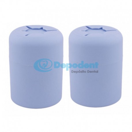 ALGODONERA P/ LIMPIO Y SUCIO PLASTICO LILA 2 PZAS DGO