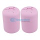 ALGODONERA P/ LIMPIO Y SUCIO PLASTICO ROSA 2 PZAS DGO