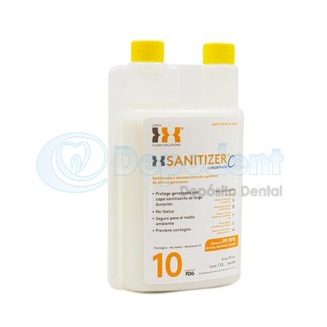 ANTISEPTICO X SANITIZER 1 L CLEAN SOLUTIONS