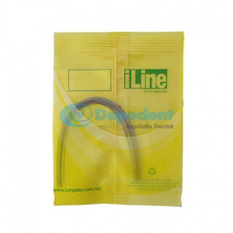 ARCO SUPERIOR ACERO ILINE .021 X .025 10 PZA BORGATTA