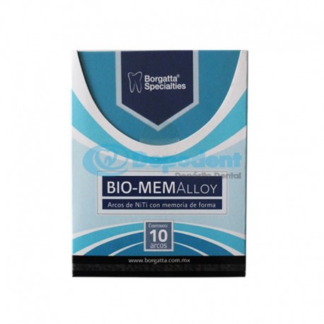 ARCO SUPERIOR BIOMEMALLOY .021 X .025 10 PZA BORGATTA