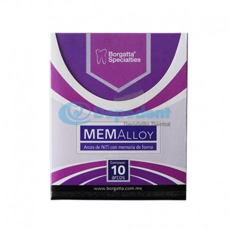 ARCO SUPERIOR MEMALLOY .014 10 PZA BORGATTA