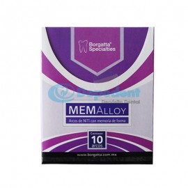 ARCO SUPERIOR MEMALLOY .018 10 PZA BORGATTA
