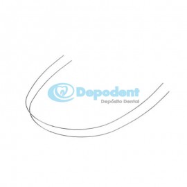 ARCO SUPERIOR NITI ESTETICO .019 X .025 BORGATTA