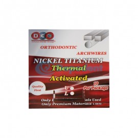 ARCO SUPERIOR TERMOACTIVO .017 X .025 10 PZA DGO