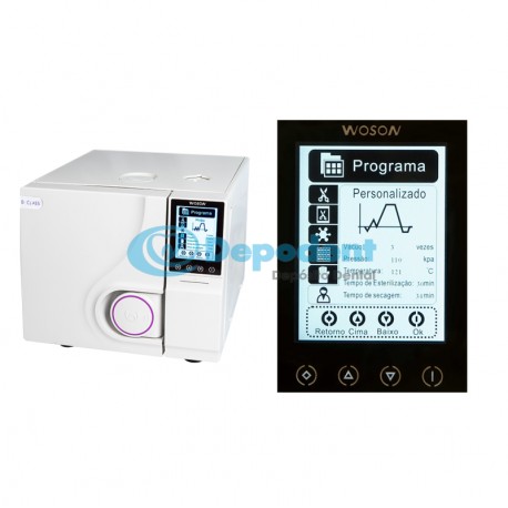 AUTOCLAVE TANZO TOUCH CLASE B 18 LTS WOSON