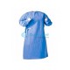 BATA QUIRURGICA IMPERMEABLE AZUL DENTAL TRADING