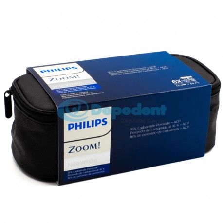 BLANQUEAMIENTO ZOOM NITE WHITE KIT 16% 6 JERINGA 2.4 ML PHILLIPS