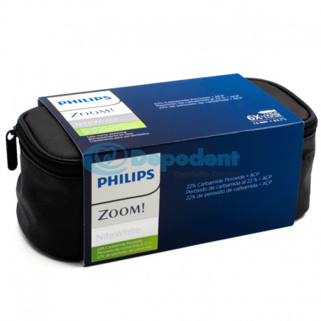BLANQUEAMIENTO ZOOM NITE WHITE KIT 22% 6 JERINGA 2.4 ML PHILLIPS
