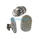 BOTON LINGUAL CURVO C/ MALLA DENTALEX