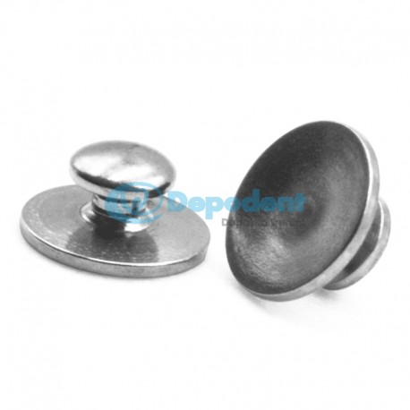 BOTON LINGUAL PLANO S/ MALLA DENTALEX
