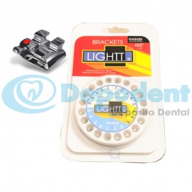 BRACKETS EDGEWISE LIGHTT METALICO .022 AH KIM PECH