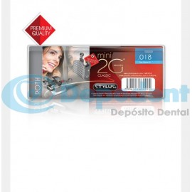BRACKETS ROTH CLASSIC MINI METALICO .022 STYLUS