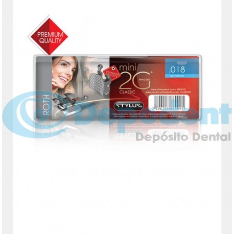 BRACKETS ROTH CLASSIC MINI METALICO .022 STYLUS