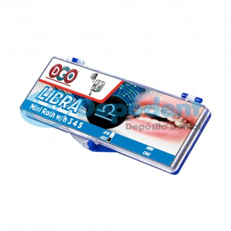 BRACKETS ROTH MINI LIBRA BAJA FRICCION METALICO .022 DGO