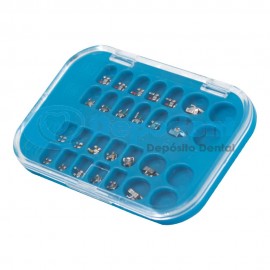 BRACKETS ROTH SELEN C/ TUBOS METALICO .022 DGO