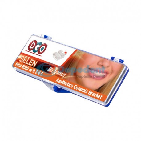 BRACKETS ROTH SELEN WHITE CERAMICO .022 DGO