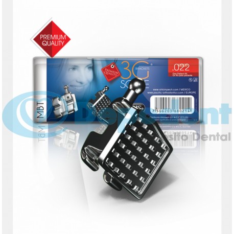 BRACKETS SCAPE 3G MBT METALICO .022 STYLUS