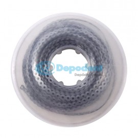 CADENA ELASTICA ABIERTA PLATA 2.30 M BORGATTA