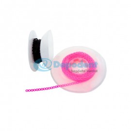 CADENA ELASTICA ABIERTA ROSA 2.30 M BORGATTA