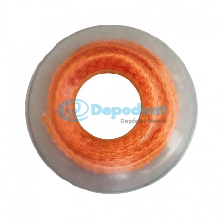 CADENA ELASTICA MEDIANA NARANJA 2.30 M BORGATTA