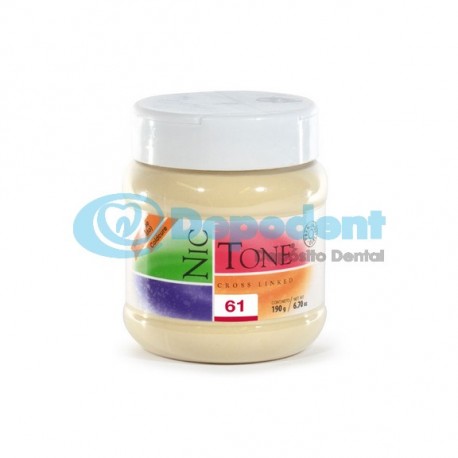 ACRILICO AUTOCURABLE COLOR 61 190 GR NIC TONE