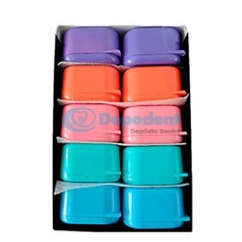 CAJA P/ ORTODONCIA PASTEL GRANDE 10 PZAS BORGATTA