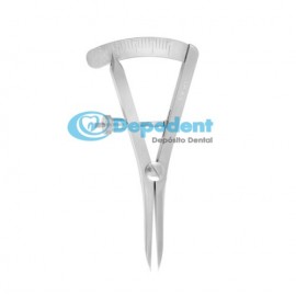 CALIBRADOR CASTROVIEJO DE METAL 8.5 CM HERGOM