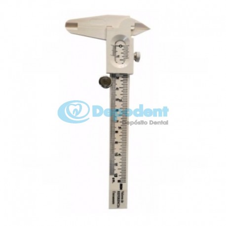 CALIBRADOR VERNIER ESCOLAR 125 MM PRETUL