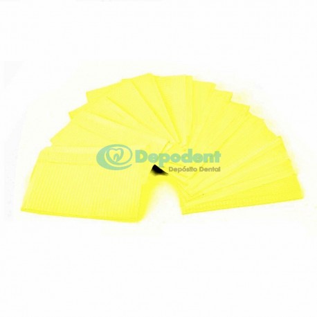 CAMPO OPERATORIO PAPEL PLASTICO AMARILLO 45.5 X 33 CM 50 PZA SUNSET