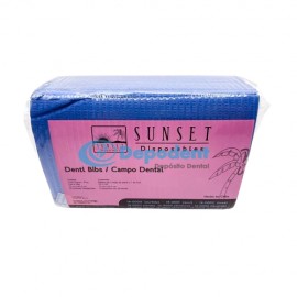 CAMPO OPERATORIO PAPEL PLASTICO AZUL MARINO 45.5 X 33 CM 50 PZA SUNSET