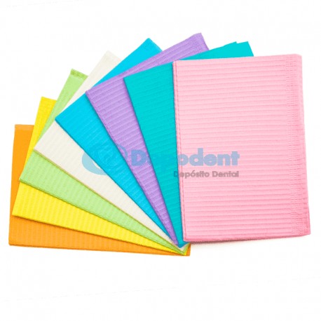 CAMPO OPERATORIO PAPEL PLASTICO MULTICOLOR 45.5 X 33 CM 50 PZA SUNSET