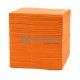 CAMPO OPERATORIO PAPEL PLASTICO NARANJA 48 X 32 CM 50 PZA BORGATTA