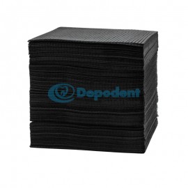 CAMPO OPERATORIO PAPEL PLASTICO NEGRO 48 X 32 CM 50 PZA BORGATTA
