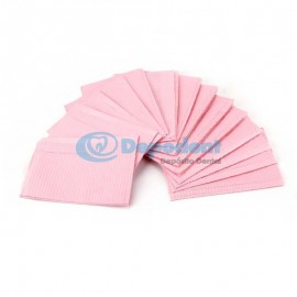 CAMPO OPERATORIO PAPEL PLASTICO ROSA 45.5 X 33 CM 50 PZA SUNSET