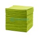 CAMPO OPERATORIO PAPEL PLASTICO VERDE LIMON 48 X 32 CM 50 PZA BORGATTA
