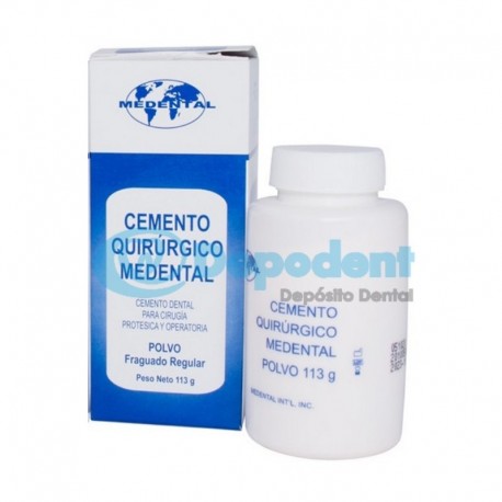 CEMENTO QUIRURGICO POLVO 113 GR MEDENTAL