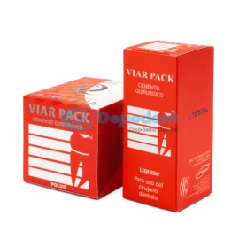 CEMENTO QUIRURGICO VIAR PACK C/ 120 GR POLVO 60 ML LIQUIDO VIARDEN