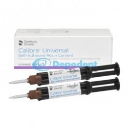 CEMENTO RESINOSO CALIBRA UNIVERSAL TRANSLUCIDA 2 JERINGAS 4.5 GR DENTSPLY SIRONA