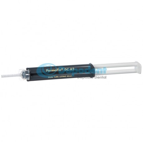CEMENTO RESINOSO PERMAFLO DC DUAL COLOR A2 JERINGA 5 ML ULTRADENT