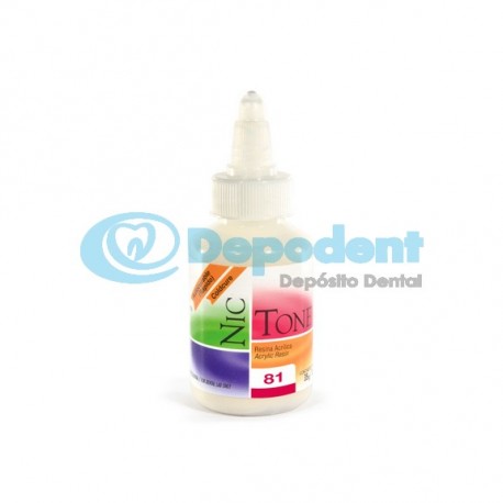 ACRILICO AUTOCURABLE COLOR 81 35 GR NIC TONE