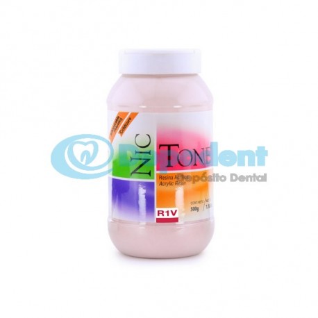 ACRILICO AUTOCURABLE COLOR R1V 500 GR NIC TONE