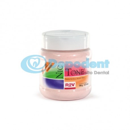 ACRILICO AUTOCURABLE COLOR R2V 190 GR NIC TONE