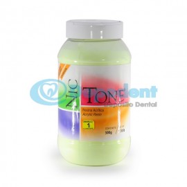 ACRILICO AUTOCURABLE ORTODONCIA COLOR 1 500 GR NIC TONE