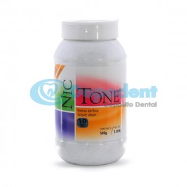 ACRILICO AUTOCURABLE ORTODONCIA COLOR 10 500 GR NIC TONE