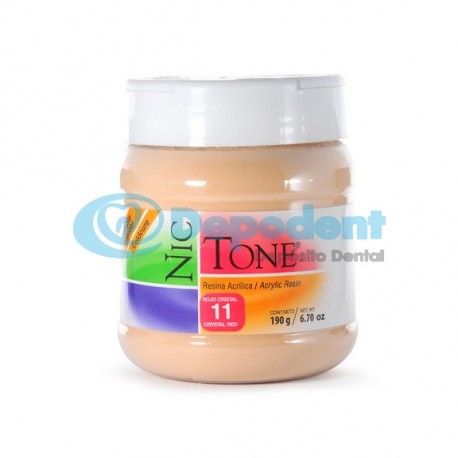 ACRILICO AUTOCURABLE ORTODONCIA COLOR 11 190 GR NIC TONE