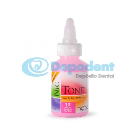 ACRILICO AUTOCURABLE ORTODONCIA COLOR 13 35 GR NIC TONE