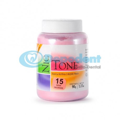 ACRILICO AUTOCURABLE ORTODONCIA COLOR 15 90 GR NIC TONE